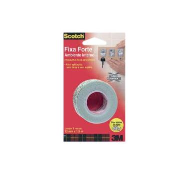 Imagem de Fita Dupla Face 3M Fixa Forte Esp Int 12Mmx1,5M 109 Blister