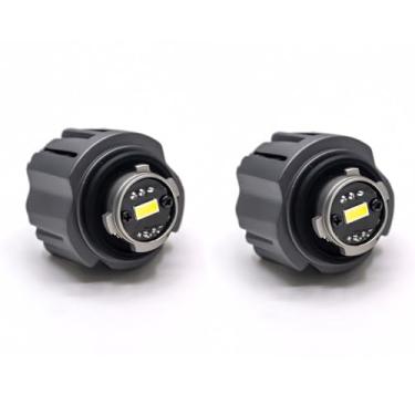 Imagem de HYUGA TF1 2x Lâmpadas LED de neblina 6000K branco 30W Plug and Play compatível com 2020~ Corolla Cross, Corolla, CHR, SIENTA, RAV4, HILUX