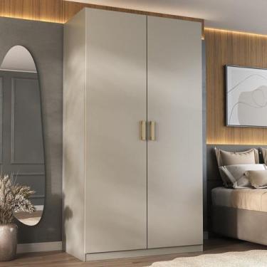Imagem de Guarda-roupa Solteiro 2 Portas 100% Mdf Marsala - RR Móveis