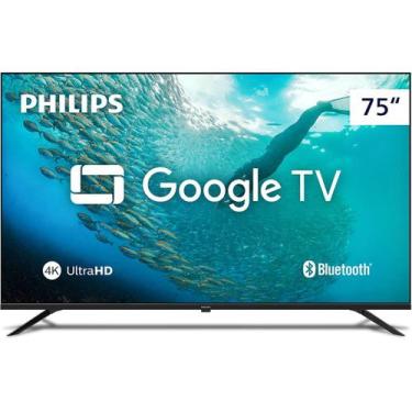 Imagem de Smart TV Philips 75 LED 4K UHD Google TV