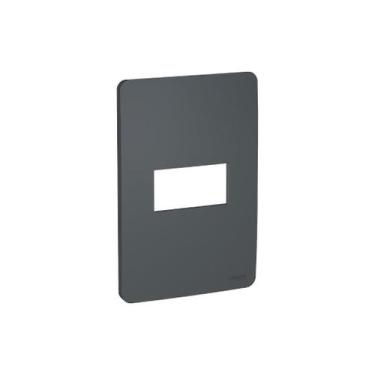 Imagem de Placa 4 x 2 Para 1 Módulo Stellar Black S730101294 Orion Scnheider - S