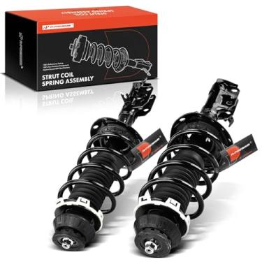 Imagem de A-Premium Par Dianteiro (2) Conjunto Completo De Amortecedor E Mola Helicoidal Compatível Com Honda Fit 2009-2013, Insight 2010-2014, Lado Do Motorista Passageiro, Substituição Nº 18920670, 18920671