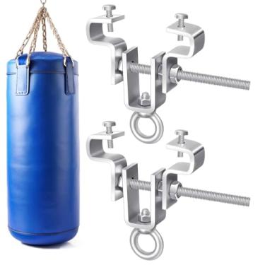 Imagem de Grampo para Vigas I - Suporte para Sacos de Pancada - Ferramenta de Montagem Para Equipamento de Artes Marciais Industrial de Suportes