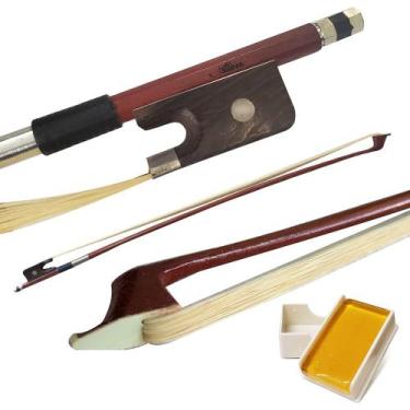 Imagem de Arco de Crina Animal para Violoncelo com Breu Alan