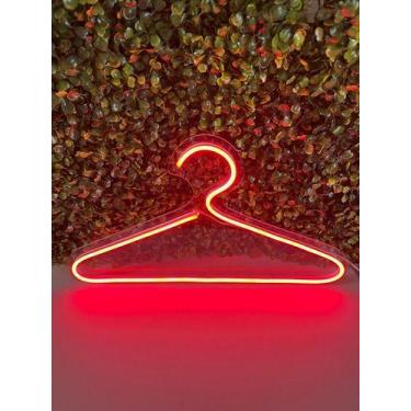 Imagem de Letreiro Luminoso Led Neon Cabide Elegante P/decoração - Comercial Luv