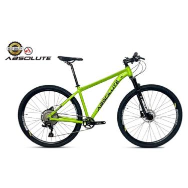 Imagem de Bicicleta Aro 29 Nero 5 Peças Inteira Absolute 12v Hollowtech Freio Hidráulico k7 11/52 Garfo Trava no Guidão (Verde, 21)