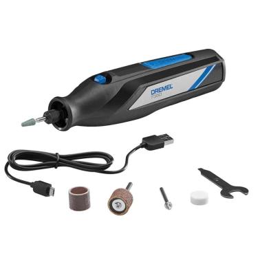 Imagem de Microretifica à Bateria 4,0v Dremel 7350 Com 5 Peças