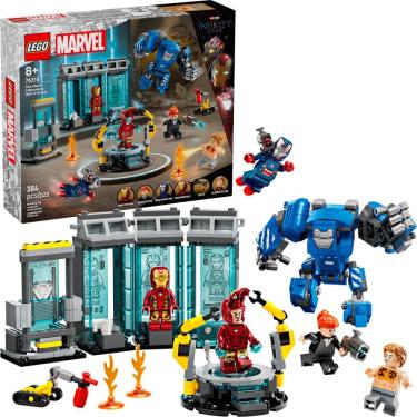 Imagem de Lego Super Heroes Homem de Ferro Armaduras 76315 com 384pcs