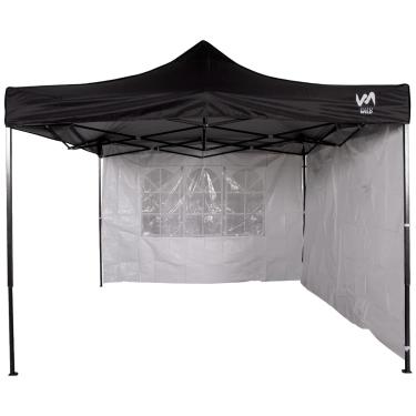 Imagem de TENDAS WILD - Gazebo Tendas Wild 3x3 Articulado Em Aço 2 Paredes De Lona