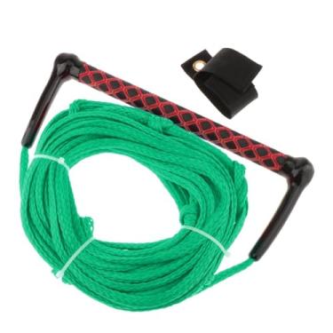 Imagem de simhoa Corda de reboque para esqui aquático, wakeboard, com alça, corda de reboque para esqui aquático de alta resistência, linha de surf para acessórios de, Corda Verde