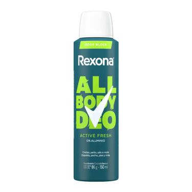 Imagem de Desodorante Rexona Corporal All Body Deo Active Fresh Aerossol 150ml