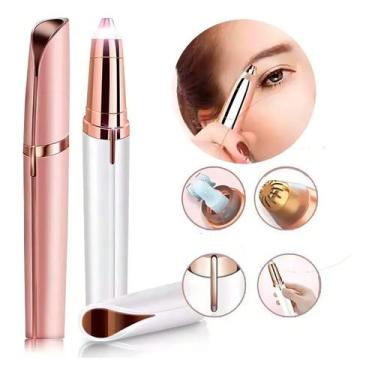 Imagem de Caneta Depilador Sombrancelha Elétrica Super Premium - FlawLbss