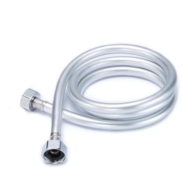 Imagem de Mangueira de substituição de PVC atualizada para dispensadores automáticos de água PETIMI resistente à mastigação, resistente ao frio e ao calor, resiste a alta pressão de água, serve para torneiras