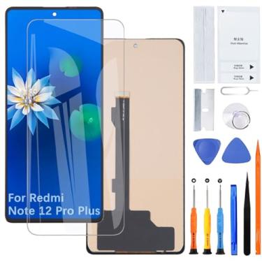 Imagem de Tela de exibição para Redmi Note 12 Pro Plus TFT 22101316UCP 22101316UG Conjunto de substituição de tela LCD com kit