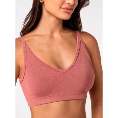 Imagem de Sutiã Loba Lupo 41376-001 Feminino Touch Sem Costura Viscose T. P/GG, 