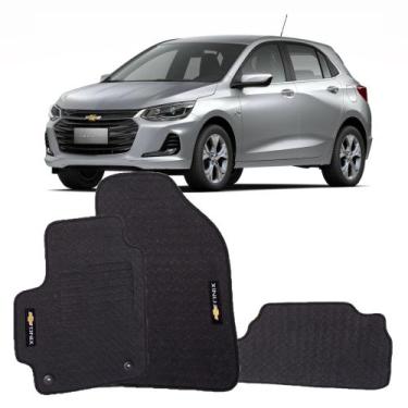 Imagem de Kit Completo com 3P Tapetes Automotivos Específico Chevrolet Onix 2020