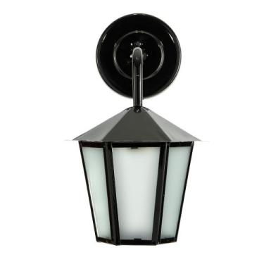 Imagem de Luminária Lustre Arandela Colonial de Parede Vidro Mini Boreal 11BN - 