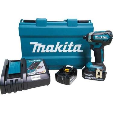 Imagem de Parafusadeira de Impacto Sem Fio 18V Torque 170N.m Com 2 Baterias Carr