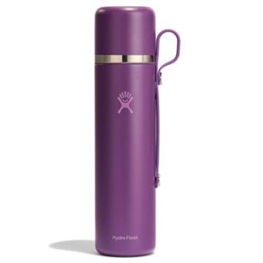 Imagem de Hydro Flask Garrafa quente de 1020 g e copo Beachplum roxo