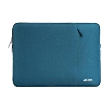 Imagem de Capa para laptop MOSISO de 16 polegadas de poliéster Deep Teal