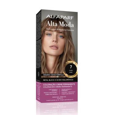 Imagem de Tintura Creme Altamoda Alfaparf Mel 7 Kit - Alta Moda