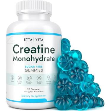 Imagem de Gomas de creatina monohidratada Etta Vita sem açúcar 60g