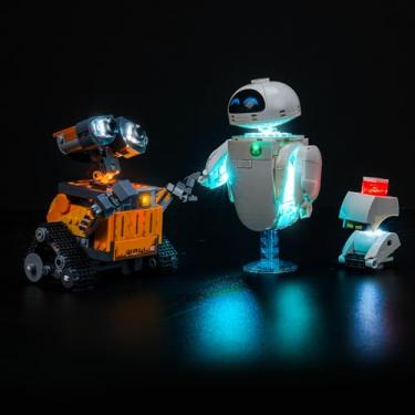 Imagem de LocoLee Light kit Compatible with Lego 43279 Wall-E and EVE - No Model Only Light, LED Lighting Accessories Compatible with Lego Disney Pixar Walle, Not Include Model