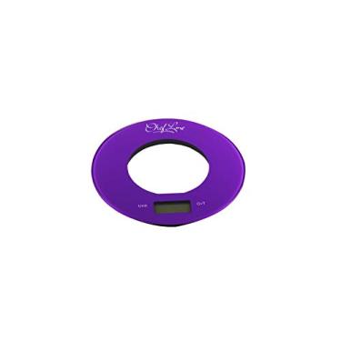 Imagem de Balança Digital 5 kg, 20 cm, Chef Line 50101, Roxo