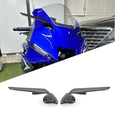 Imagem de Para YZF-R9 YZF R9 yzfr9 2025 novos acessórios motocicleta espelho retrovisor invisível espelho retrovisor esportivo winglet