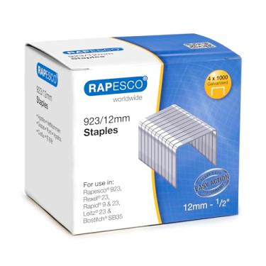 Imagem de Rapesco Grampos galvanizados tipo 923 de 1,27 cm, caixa com 4.000 (S92312Z3)