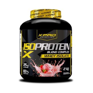 Imagem de Whey Protein Iso Protein Blend Complex - XPRO Nutrition (2kg, Morango)