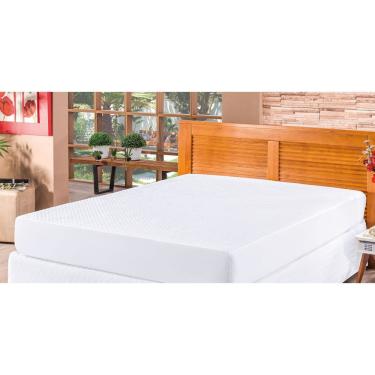 Imagem de Capa para Colchão Impermeável e Saia cama Box Queen Branca