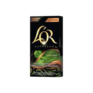 Imagem de Cápsula de Café Lor compatível com máquina Nespresso - 10 und, Hazelnu