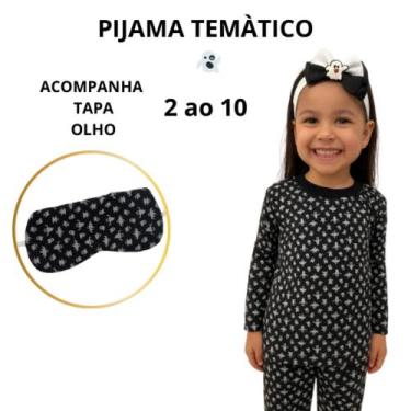 Imagem de Pijama Halloween Menina com acessorios - Carinha De Anjo, 6