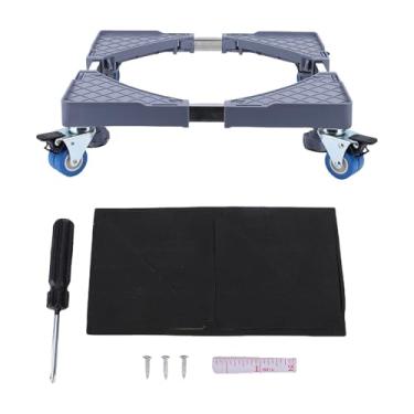Imagem de LiebeWH Fridge Mobile Base de 180 Kg Capacidade de Carga Aparelho Ajustável Dolly Com 4 Rodas de Travamento e Pés de Suporte para Lavador de Geladeira Secadora
