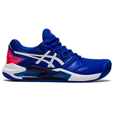 Imagem de ASICS Tênis feminino GEL-CHALLENGER 13, Lápis lazúli azul/branco, 41
