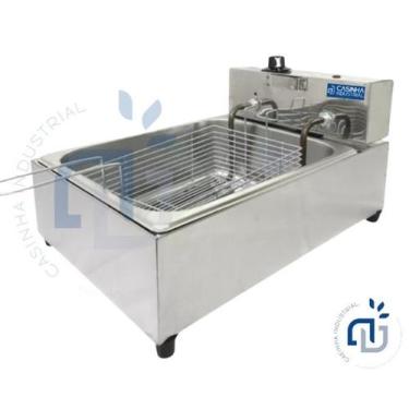 Imagem de Fritadeira Industrial Elétrica PREMIUM 5.0 Profissional Cuba 5L - Salg