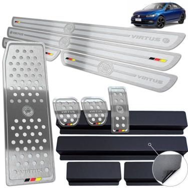 Imagem de Descanso Pedaleira Manual Soleira Prata AR Virtus Wolfsburg