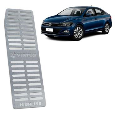 Imagem de Descanso De Pé Virtus Highline 2018/2020 Aço Inox Prata