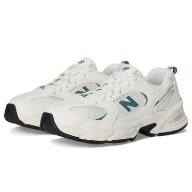 Imagem de New Balance Tênis infantil unissex 530 (criança grande), Sal marinho/novo abeto, 18