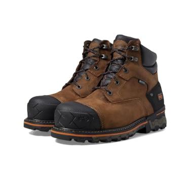 Imagem de Timberland PRO Boondock Bota masculina de trabalho industrial impermeável com bico de segurança composto de 15 cm, Marrom - 2024 Novo, 47