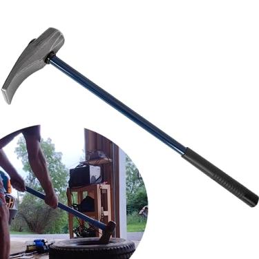 Imagem de Martelo de pneu 35429 com cabo de fibra de vidro universal para automóveis, motos, ATV, caminhões, ônibus, trator agrícola, pneus de aeronaves
