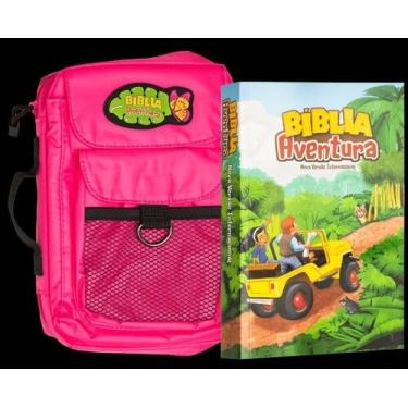 Imagem de Bíblia Aventura, NVI - Capa Especial Com Bolsa Rosa - THOMAS NELSON, S