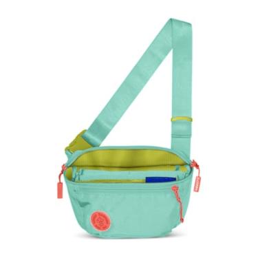 Imagem de Baboon to the Moon Pochete – Bolsa de cintura moderna, compacta, repelente de água em várias cores e tamanhos para homens e mulheres, Aqua Drift, Full Size (3L), Fannypack
