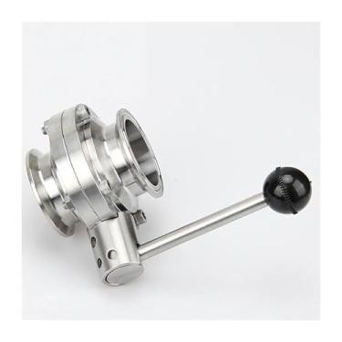 Imagem de Braçadeira tripla de válvula 304 de aço inoxidável 19/25/38/45/51/63 mm 50,5/64/77,5 mm WWECCQIJ (OD32 x braçadeira 50,5)