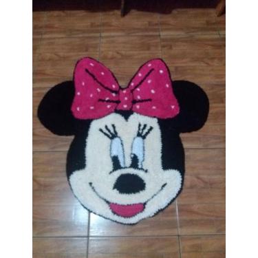 Imagem de Tapete de criança Urso personalizado de frufru - Valentina Confecções