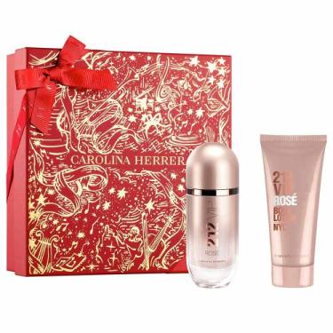 Imagem de Coffret Carolina Herrera Kit - Perfume 212 Vip Rose + Creme Corporal, 