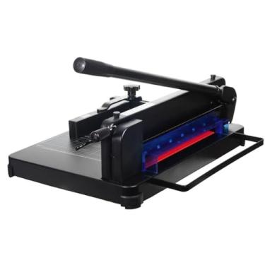 Imagem de Guilhotina Semi Industrial Guilhotec Para Folha A4 400 Papel, Cortador De Papel, Profissional, Corte Precisão para Papelaria e Escritório