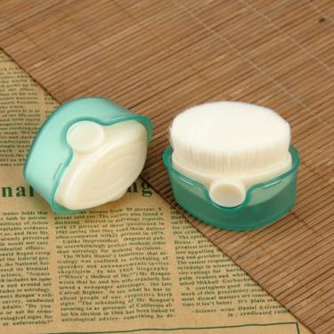 Imagem de Pincel de maquiagem Foundation Pincel de blush líquido pincel aplicador de protetor solar, 2 peças (verde)