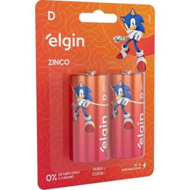 Imagem de Pilha Zinco GRANDE-D R20 1,5V. - ELGIN
